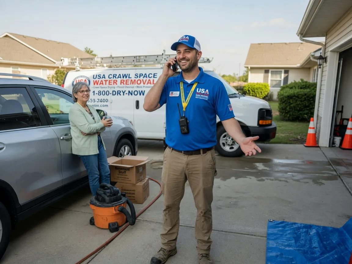 Crawl Space Water Removal Middleburg, VA FAQs